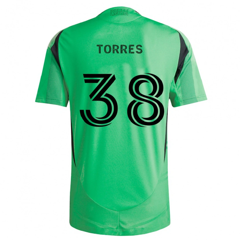 Danxen Mulher Camisola Ervin Torres #38 Verde Esmeralda Preto Principal 2026/27 Camisa Brasil