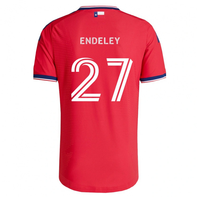 Danxen Mulher Camisola Herbert Endeley #27 Vermelho Azul Branco Principal 2026/27 Camisa Brasil