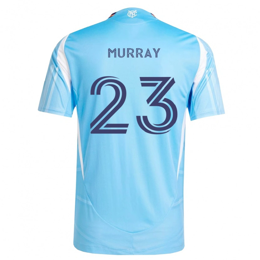 Danxen Mulher Camisola Max Murray #23 Azul Celeste Branco Principal 2026/27 Camisa Brasil