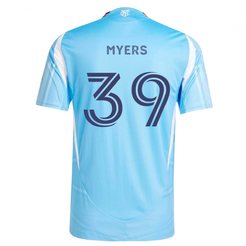Danxen Mulher Camisola Md Myers #39 Azul Celeste Branco Principal 2026/27 Camisa Brasil
