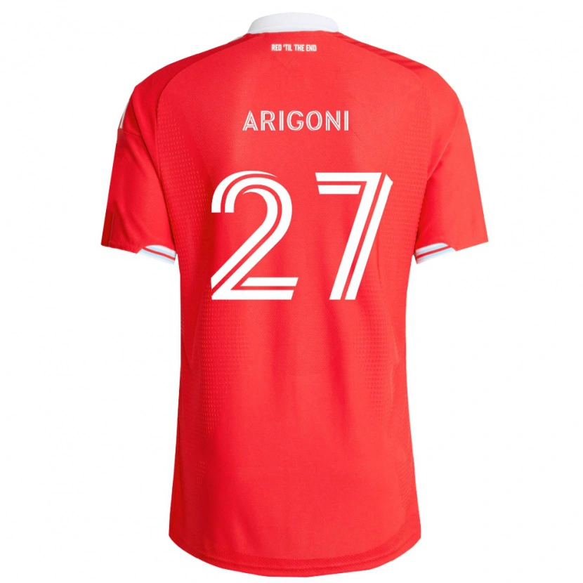 Danxen Mulher Camisola Allan Arigoni #27 Vermelho Azul Profundo Branco Principal 2026/27 Camisa Brasil