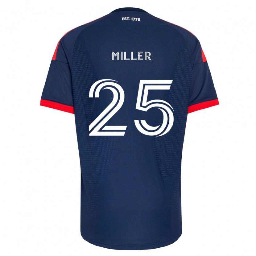 Danxen Mulher Camisola Peyton Miller #25 Azul Real Vermelho Branco Principal 2026/27 Camisa Brasil