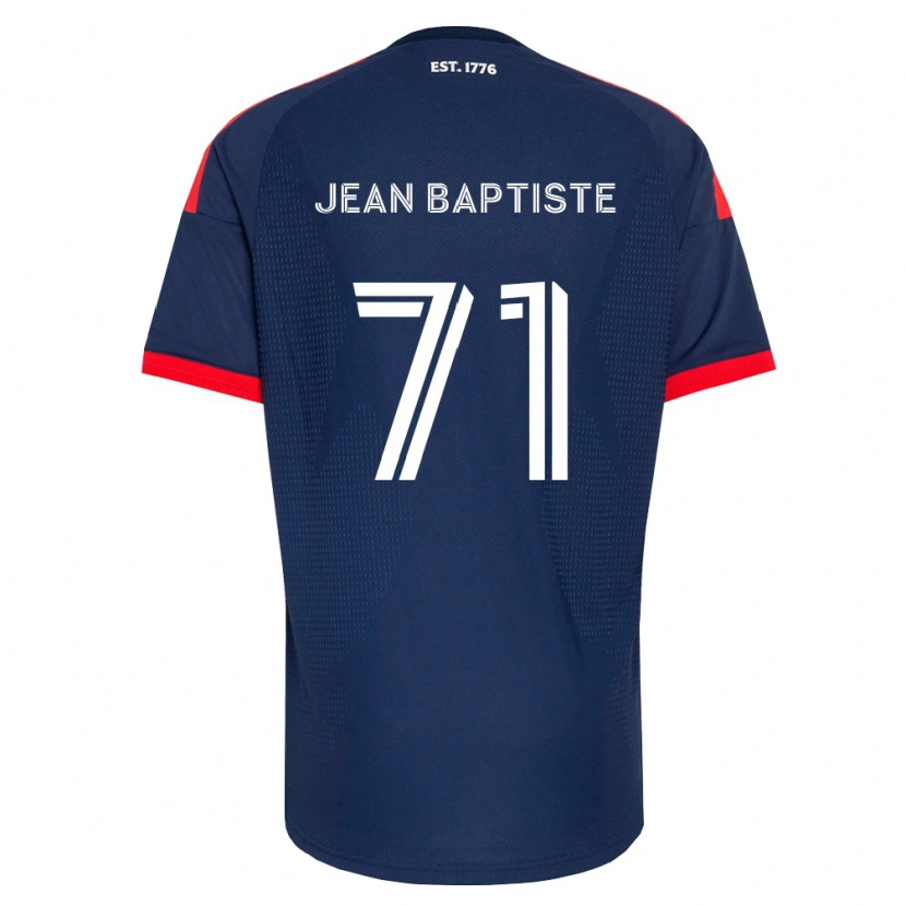 Danxen Mulher Camisola Matthew Jean Baptiste #71 Azul Real Vermelho Branco Principal 2026/27 Camisa Brasil