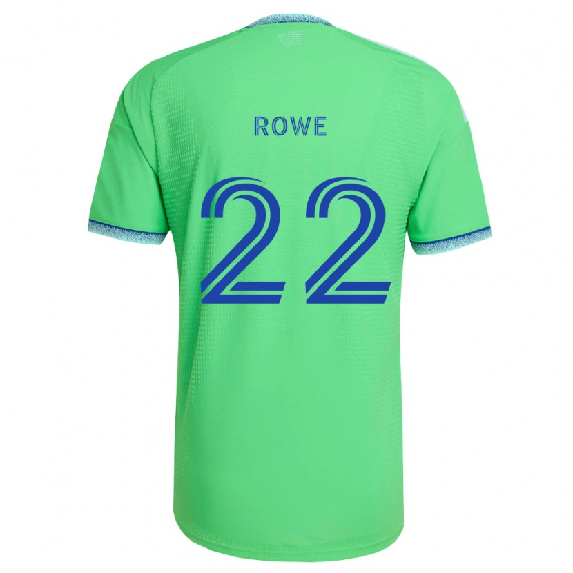 Danxen Mulher Camisola Kelyn Rowe #22 Verde Azul Claro Principal 2026/27 Camisa Brasil