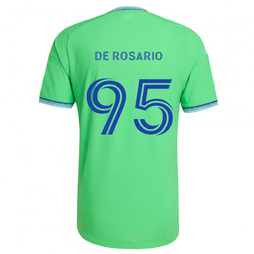 Danxen Mulher Camisola Osaze De Rosario #95 Verde Azul Claro Principal 2026/27 Camisa Brasil