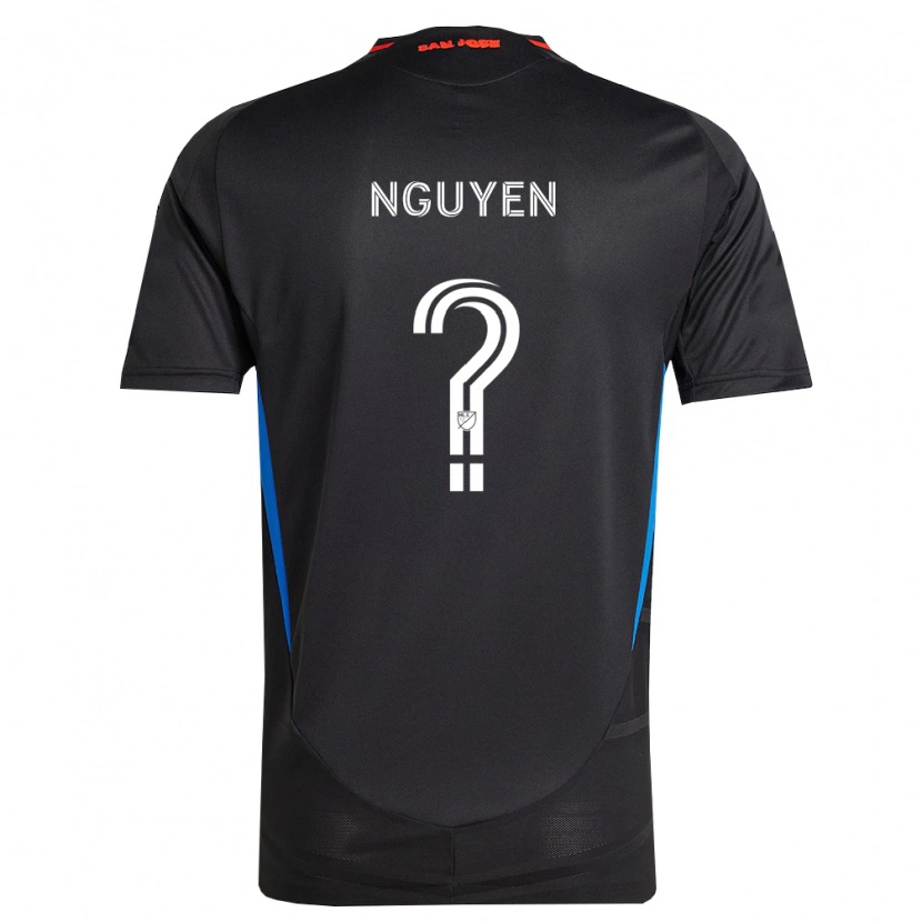 Danxen Mulher Camisola Christopher Nguyen #0 Azul Branco Preto Principal 2026/27 Camisa Brasil