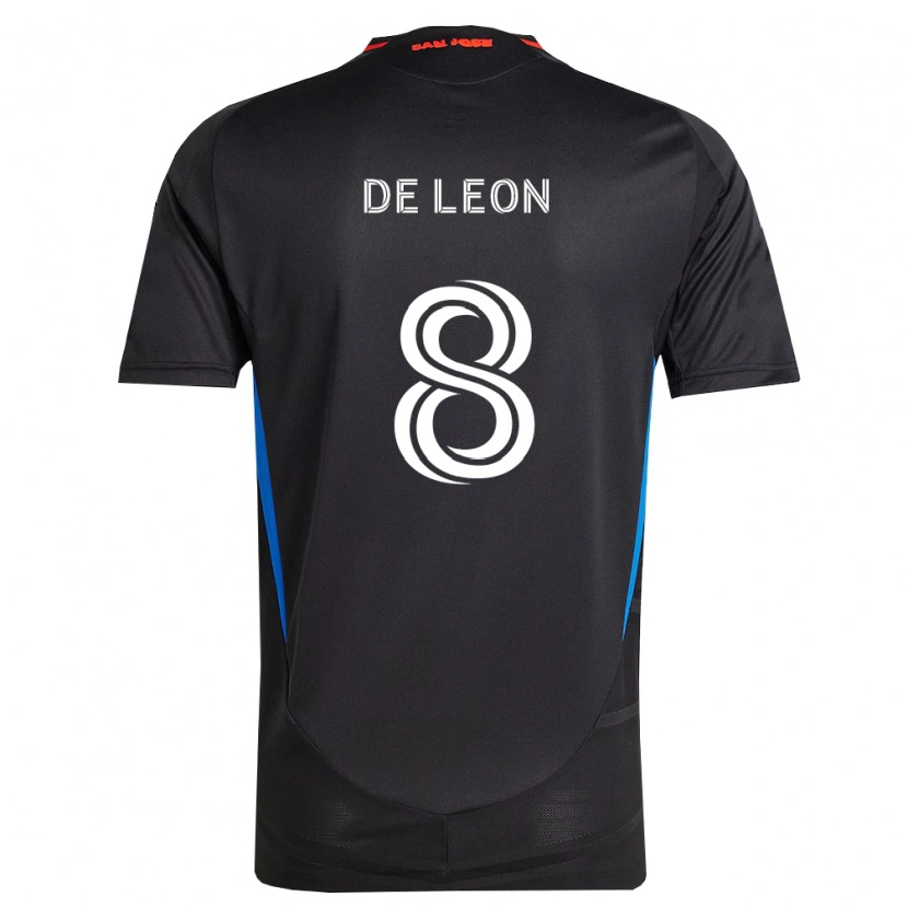 Danxen Mulher Camisola Brandon De Leon #8 Azul Branco Preto Principal 2026/27 Camisa Brasil