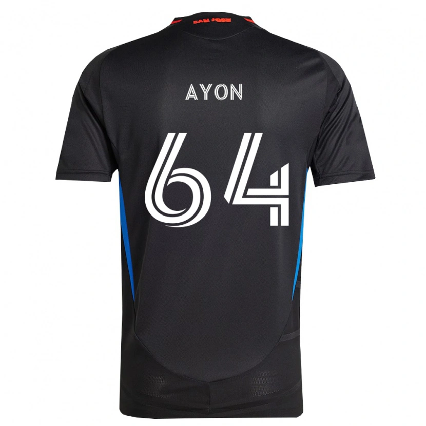 Danxen Mulher Camisola Jerry Ayon #64 Azul Branco Preto Principal 2026/27 Camisa Brasil