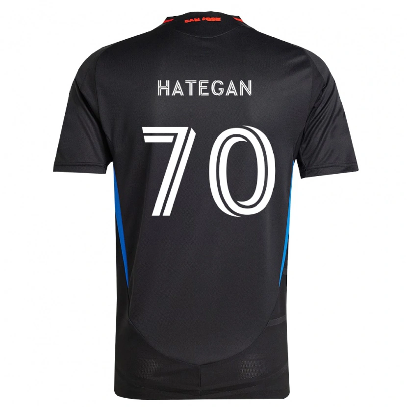 Danxen Mulher Camisola Roberto Hategan #70 Azul Branco Preto Principal 2026/27 Camisa Brasil
