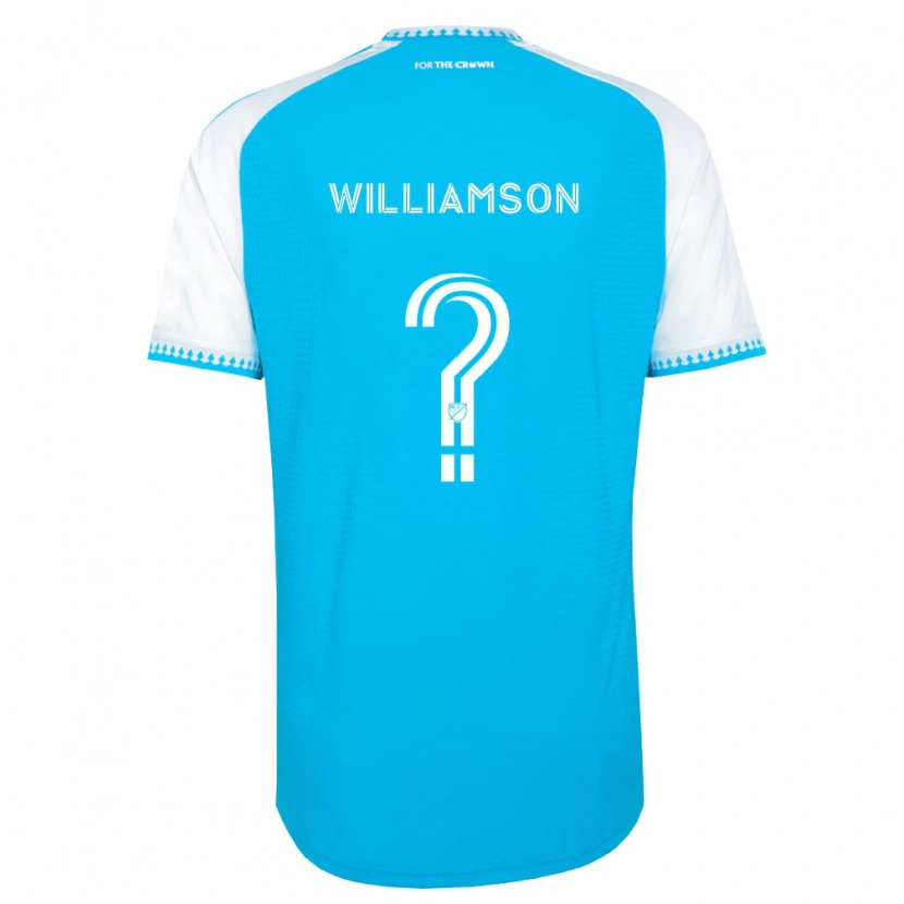 Danxen Mulher Camisola Eryk Williamson #0 Azul Celeste Branco Preto Principal 2026/27 Camisa Brasil