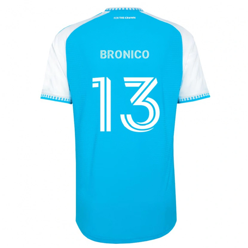 Danxen Mulher Camisola Brandt Bronico #13 Azul Celeste Branco Preto Principal 2026/27 Camisa Brasil
