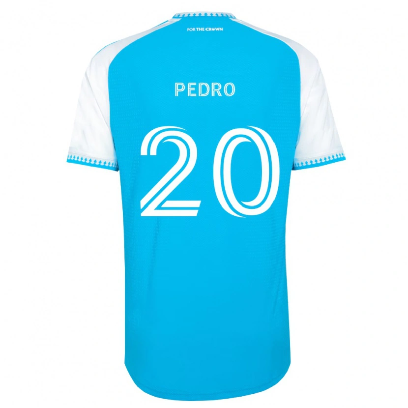 Danxen Mulher Camisola João Pedro #20 Azul Celeste Branco Preto Principal 2026/27 Camisa Brasil