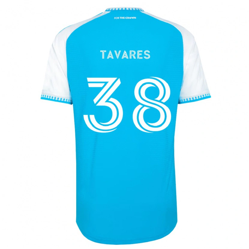 Danxen Mulher Camisola Iuri Tavares #38 Azul Celeste Branco Preto Principal 2026/27 Camisa Brasil