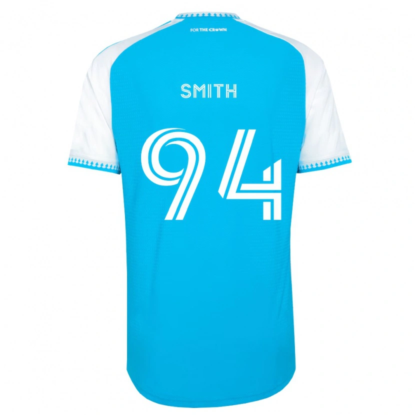 Danxen Mulher Camisola Gavin Smith #94 Azul Celeste Branco Preto Principal 2026/27 Camisa Brasil