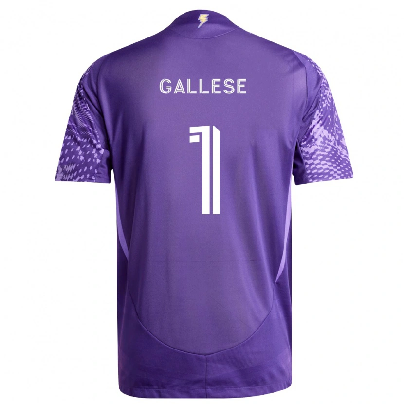 Danxen Mulher Camisola Pedro Gallese #1 Roxo Branco Principal 2026/27 Camisa Brasil