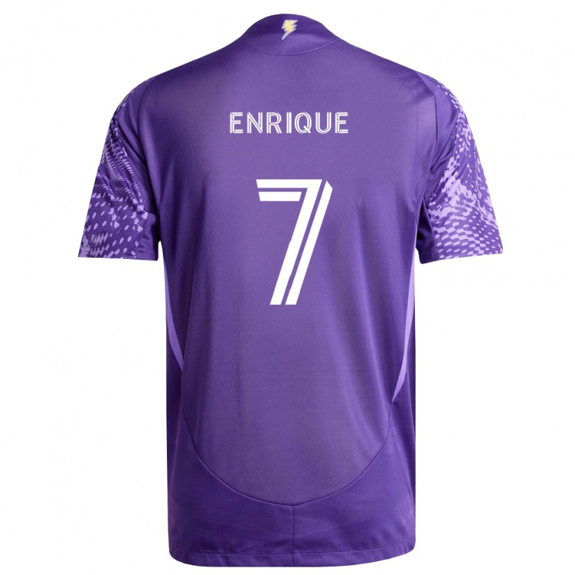 Danxen Mulher Camisola Ramiro Enrique #7 Roxo Branco Principal 2026/27 Camisa Brasil