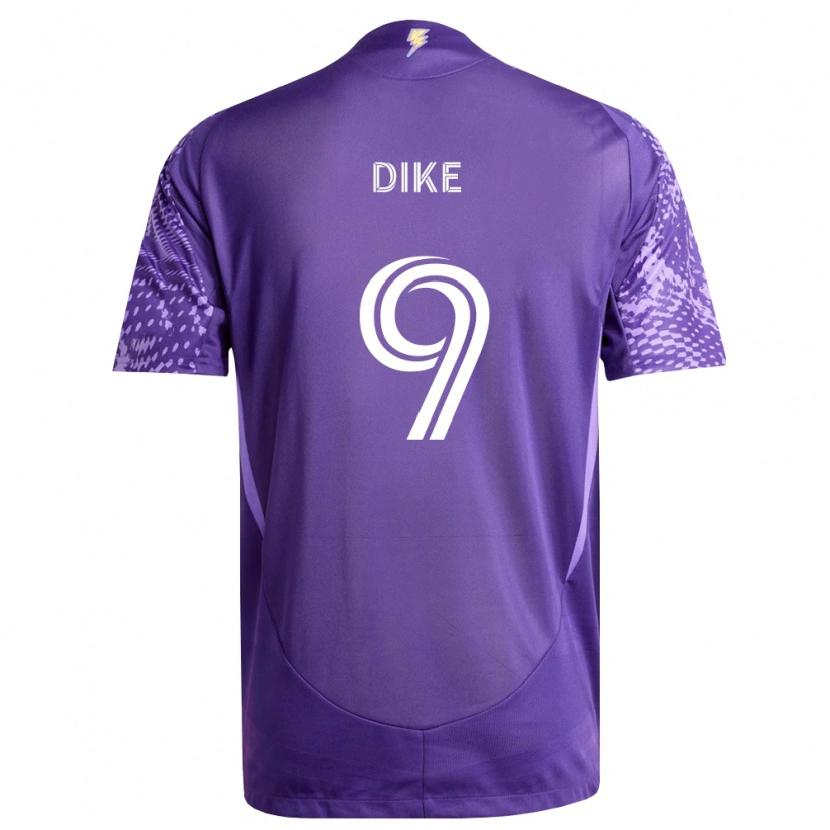 Danxen Mulher Camisola Daryl Dike #9 Roxo Branco Principal 2026/27 Camisa Brasil