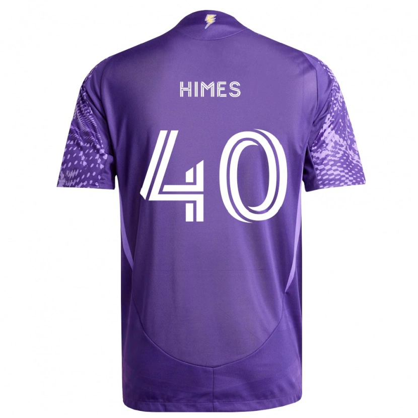 Danxen Mulher Camisola Tristan Himes #40 Roxo Branco Principal 2026/27 Camisa Brasil