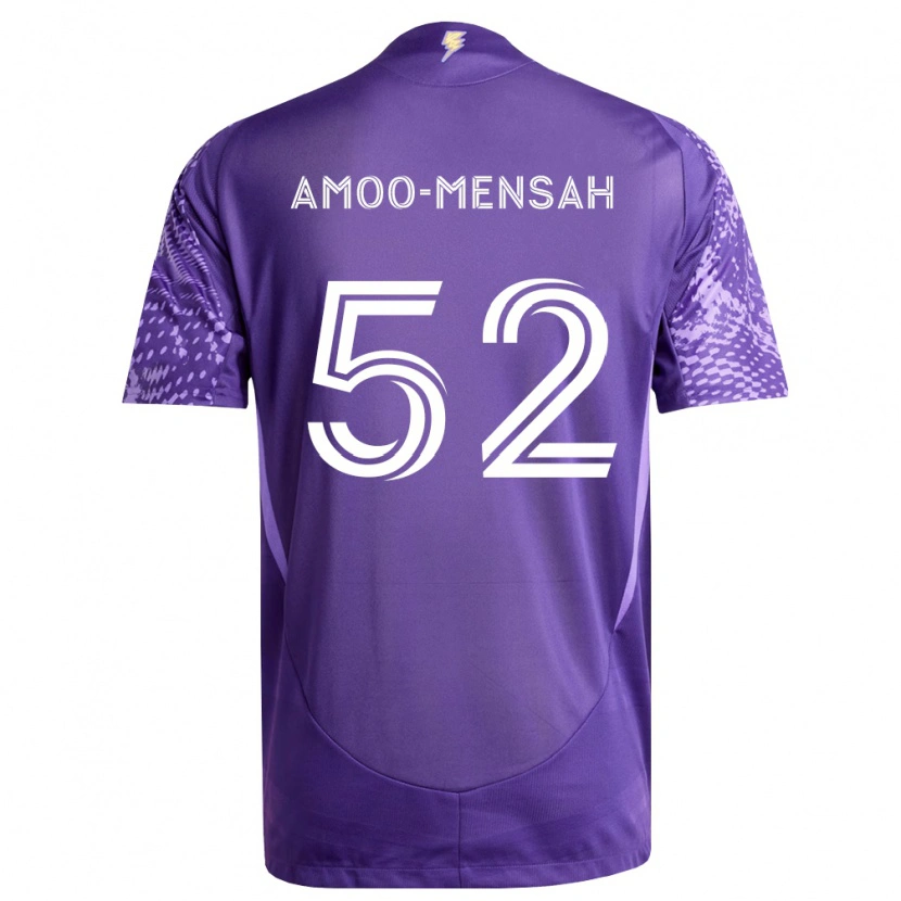 Danxen Mulher Camisola Parker Amoo-Mensah #52 Roxo Branco Principal 2026/27 Camisa Brasil