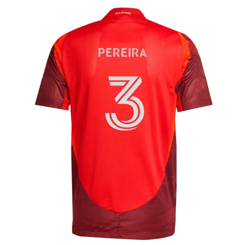 Danxen Mulher Camisola Matheus Pereira #3 Borgonha Vermelho Principal 2026/27 Camisa Brasil