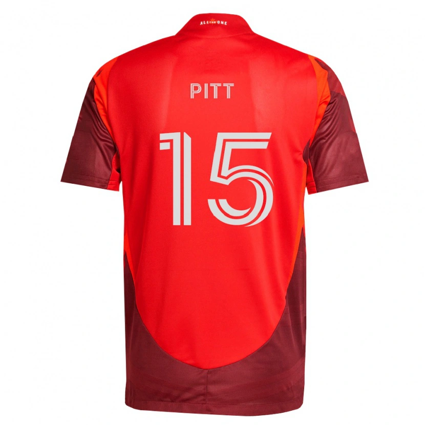 Danxen Mulher Camisola Christian Pitt #15 Borgonha Vermelho Principal 2026/27 Camisa Brasil