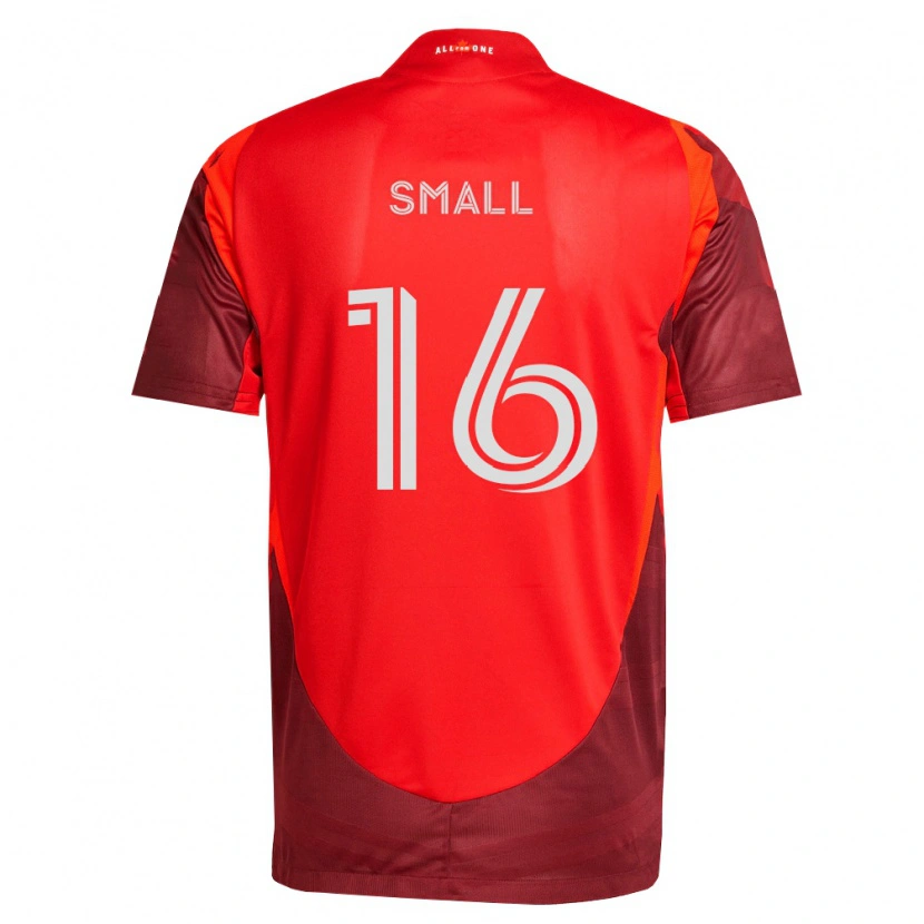 Danxen Mulher Camisola Khaleel Small #16 Borgonha Vermelho Principal 2026/27 Camisa Brasil