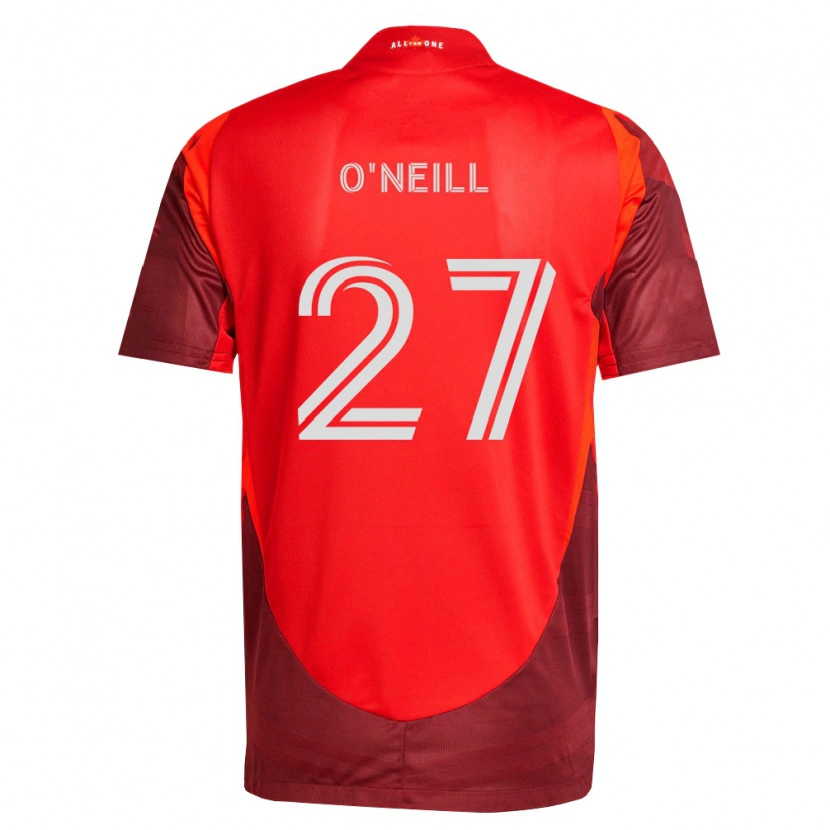 Danxen Mulher Camisola Shane O'neill #27 Borgonha Vermelho Principal 2026/27 Camisa Brasil