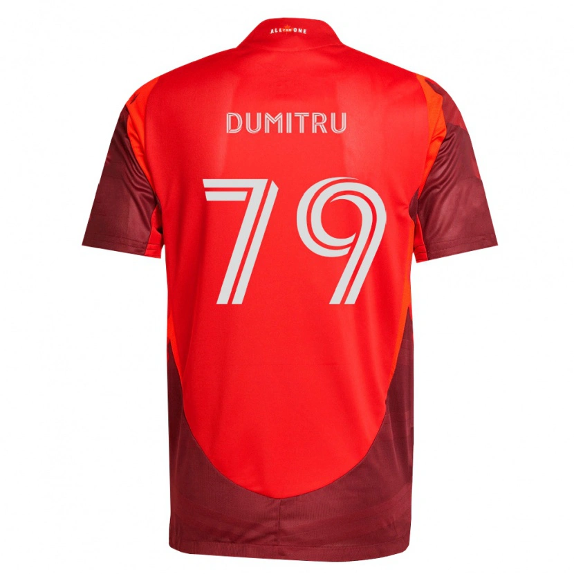 Danxen Mulher Camisola Andrei Dumitru #79 Borgonha Vermelho Principal 2026/27 Camisa Brasil