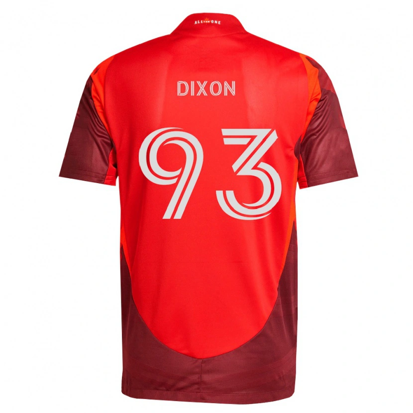 Danxen Mulher Camisola Damar Dixon #93 Borgonha Vermelho Principal 2026/27 Camisa Brasil