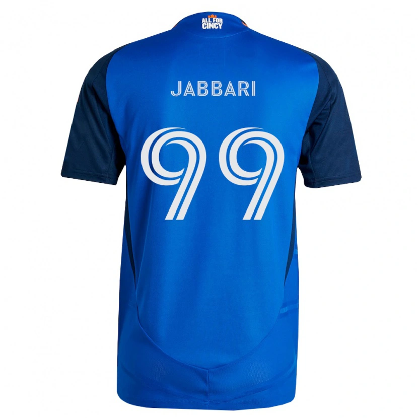 Danxen Mulher Camisola Ayoub Jabbari #99 Azul Real Laranja Principal 2026/27 Camisa Brasil