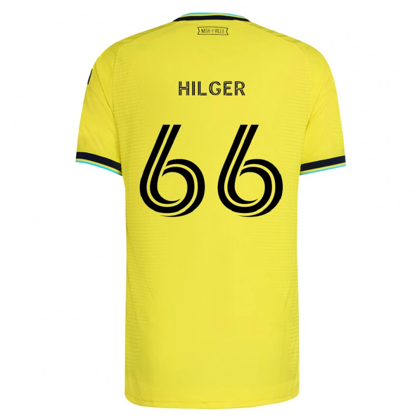Danxen Mulher Camisola Brooks Hilger #66 Amarelo Brilhante Azul Marinho Principal 2026/27 Camisa Brasil
