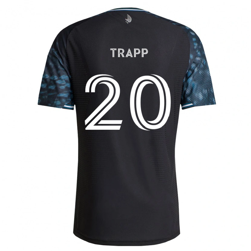 Danxen Mulher Camisola Wil Trapp #20 Preto Branco Principal 2026/27 Camisa Brasil