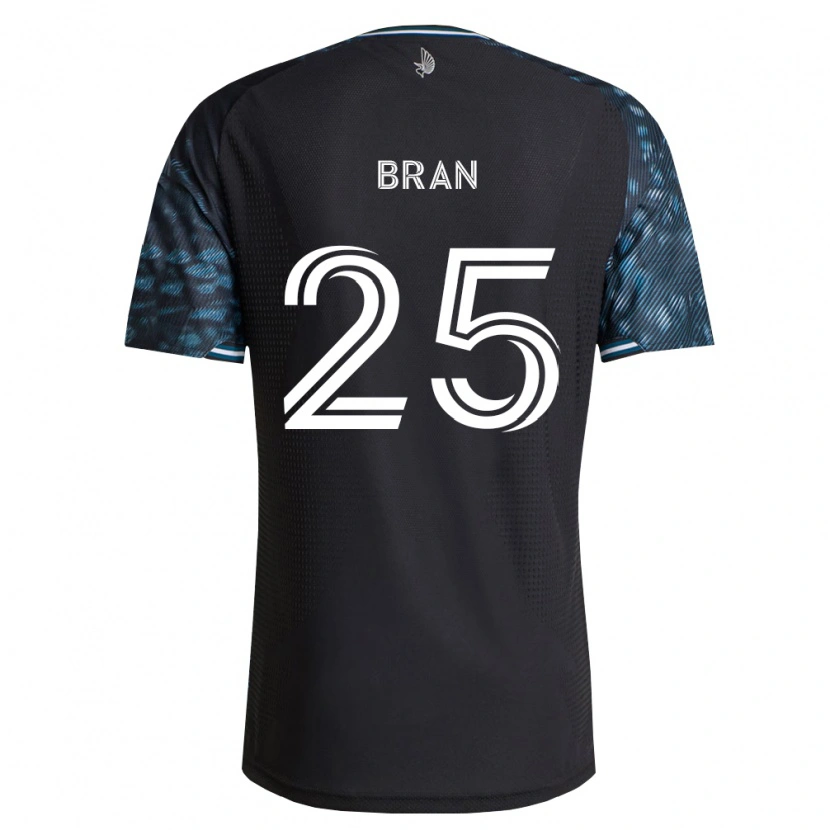 Danxen Mulher Camisola Alejandro Bran #25 Preto Branco Principal 2026/27 Camisa Brasil