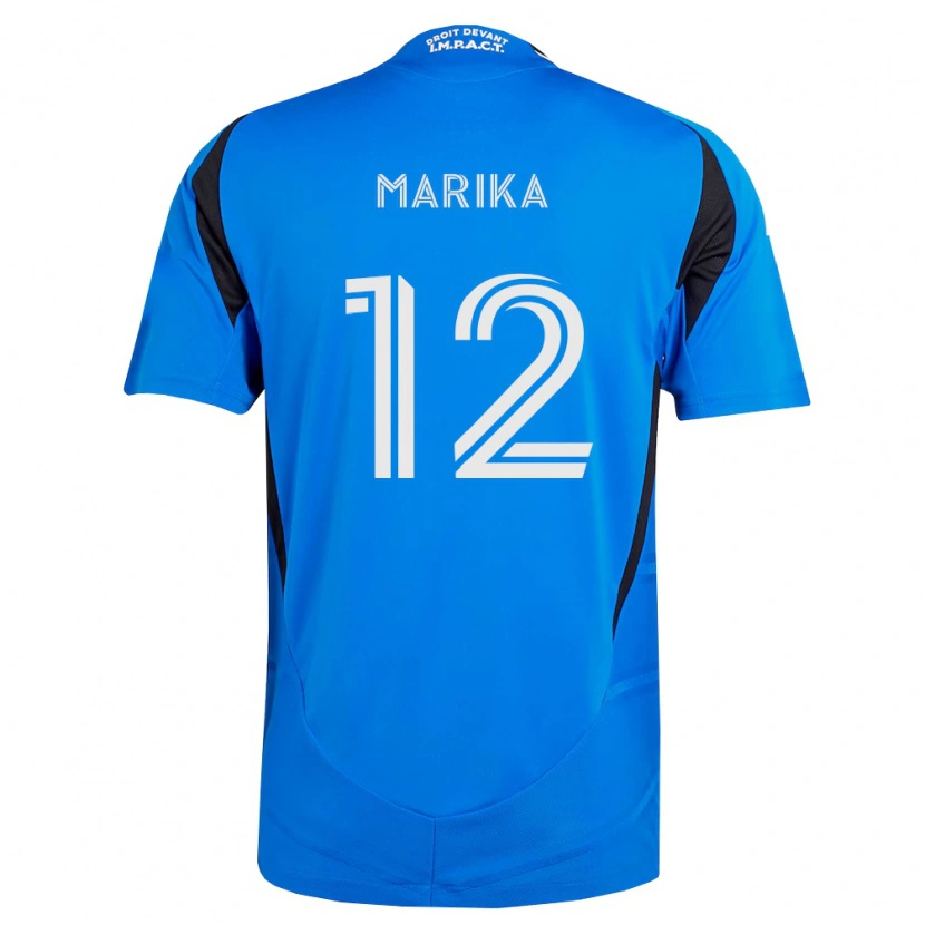 Danxen Mulher Camisola Martineau Marika #12 Azul Branco Preto Principal 2026/27 Camisa Brasil