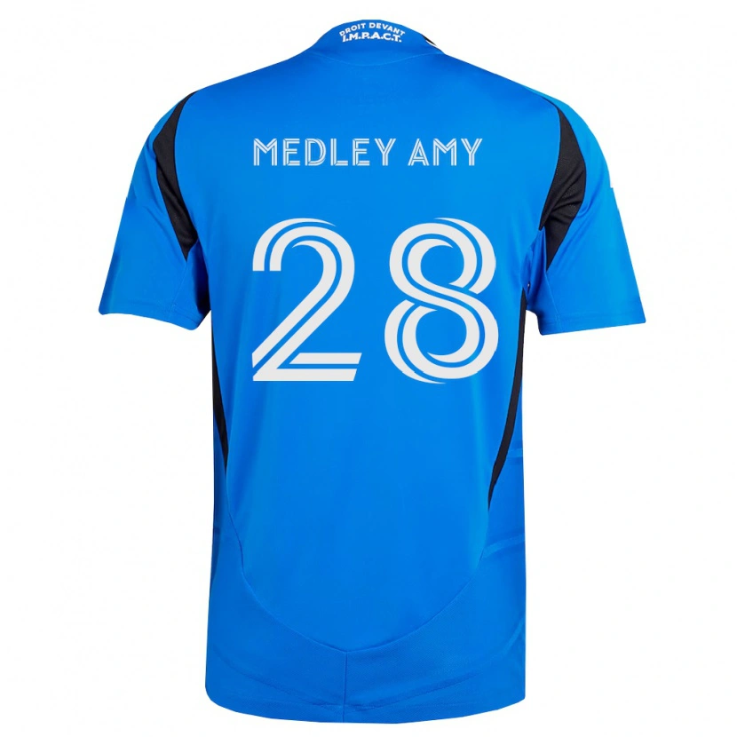 Danxen Mulher Camisola Medley Amy #28 Azul Branco Preto Principal 2026/27 Camisa Brasil