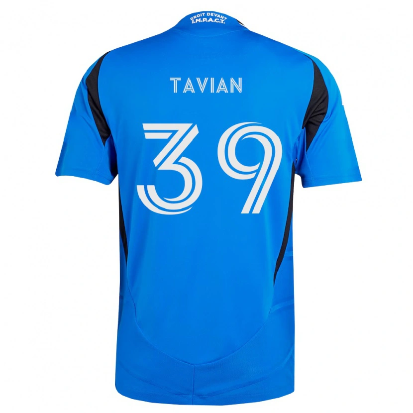 Danxen Mulher Camisola Vandendort Tavian #39 Azul Branco Preto Principal 2026/27 Camisa Brasil