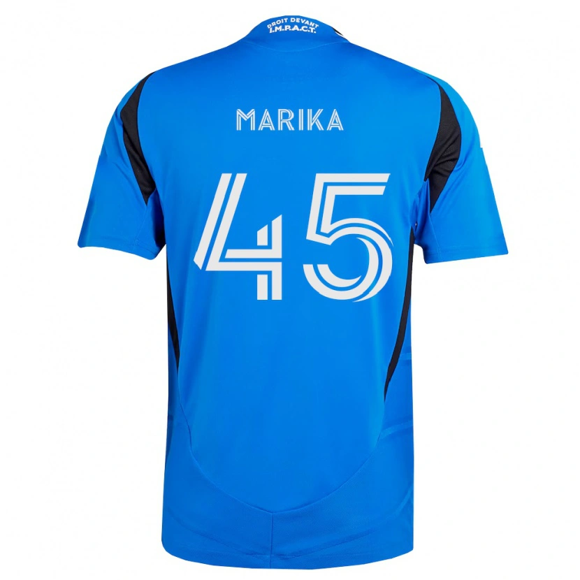 Danxen Mulher Camisola Cregheur Marika #45 Azul Branco Preto Principal 2026/27 Camisa Brasil