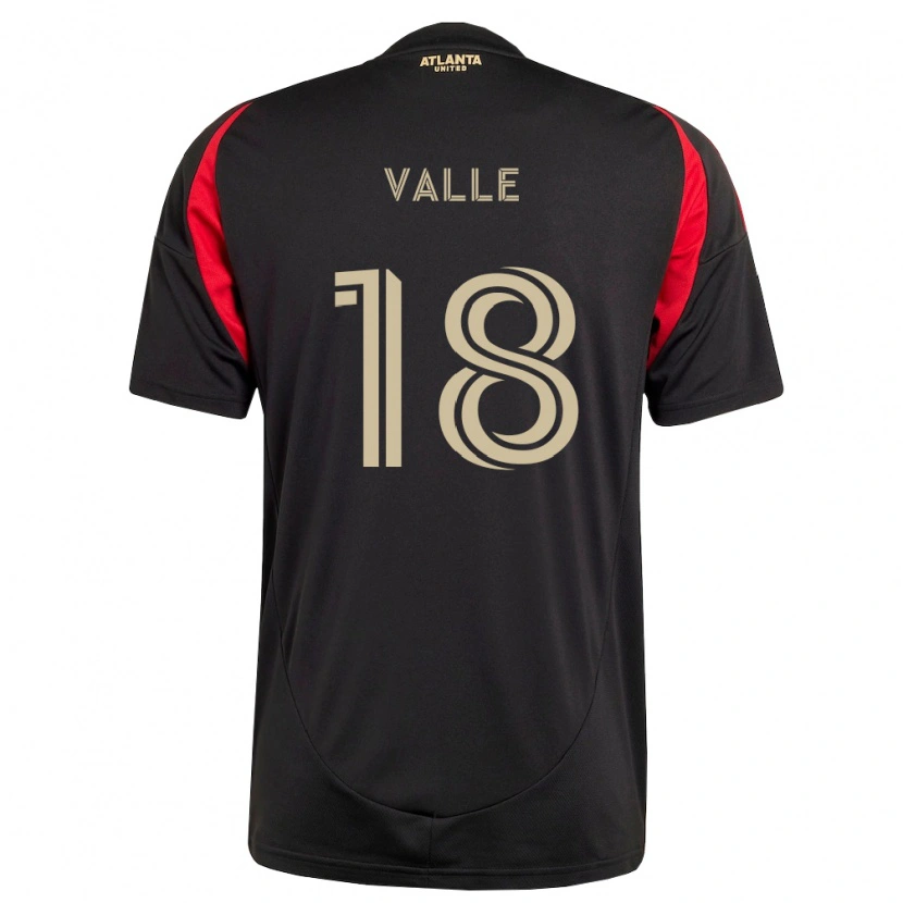 Danxen Mulher Camisola Daniel Valle #18 Preto Vermelho Principal 2026/27 Camisa Brasil