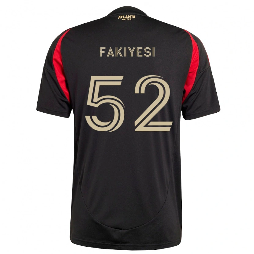 Danxen Mulher Camisola Seyi Fakiyesi #52 Preto Vermelho Principal 2026/27 Camisa Brasil