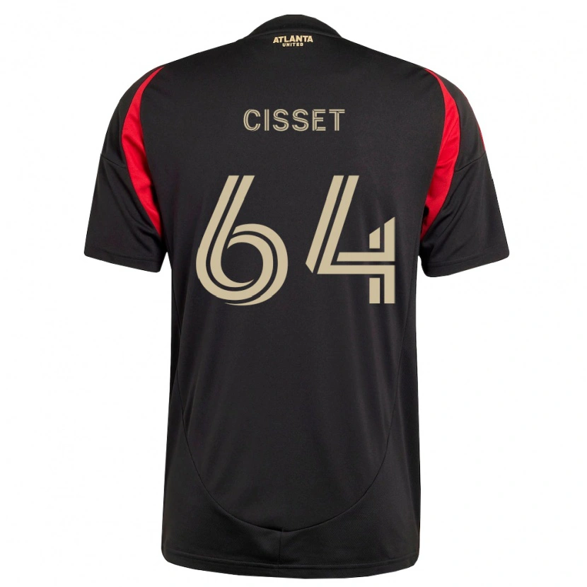 Danxen Mulher Camisola Mohamed Cisset #64 Preto Vermelho Principal 2026/27 Camisa Brasil