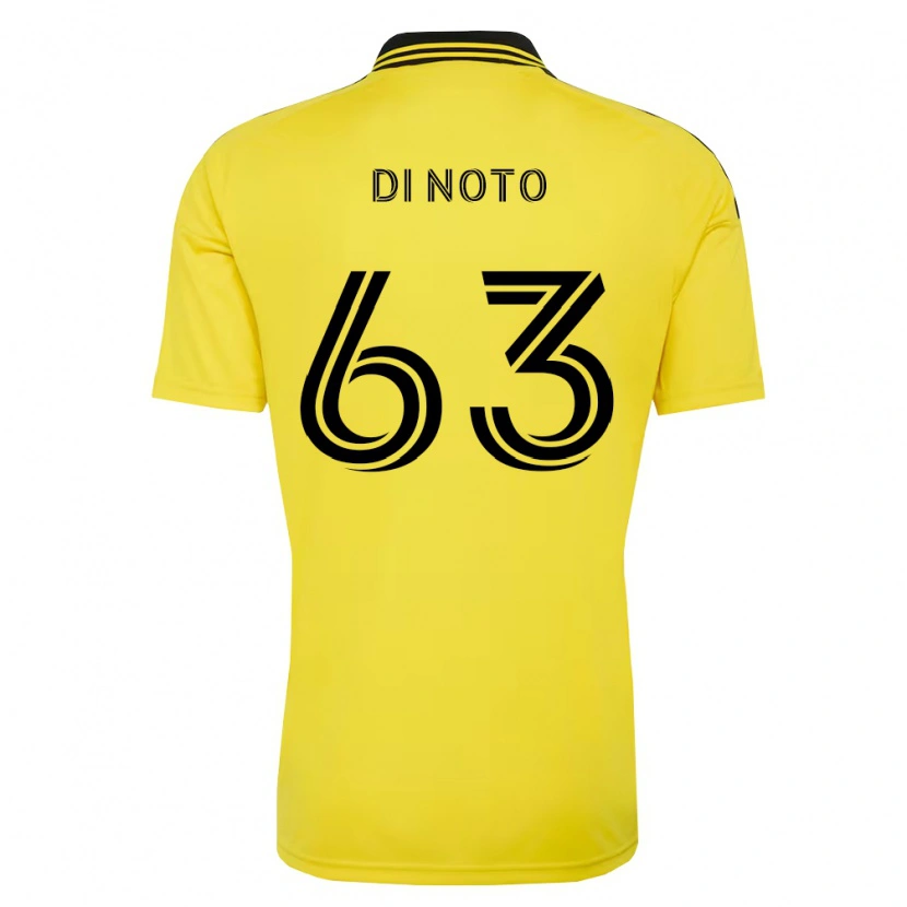 Danxen Mulher Camisola Gianmarco Di Noto #63 Amarelo Preto Principal 2026/27 Camisa Brasil