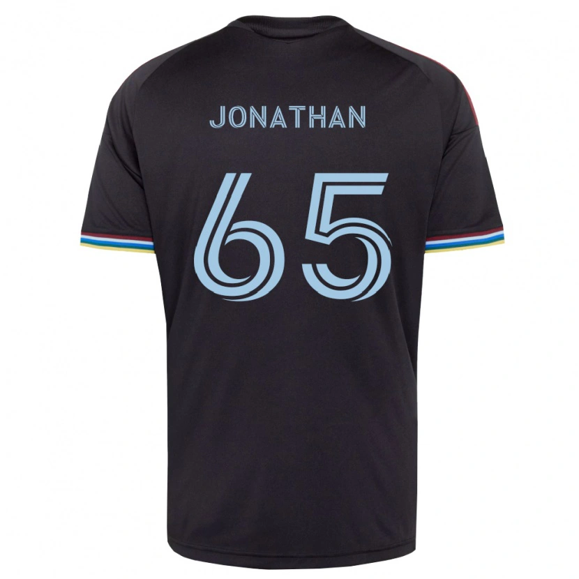 Danxen Mulher Camisola Jonathan De La Fuente #65 Preto Azul Celeste Principal 2026/27 Camisa Brasil
