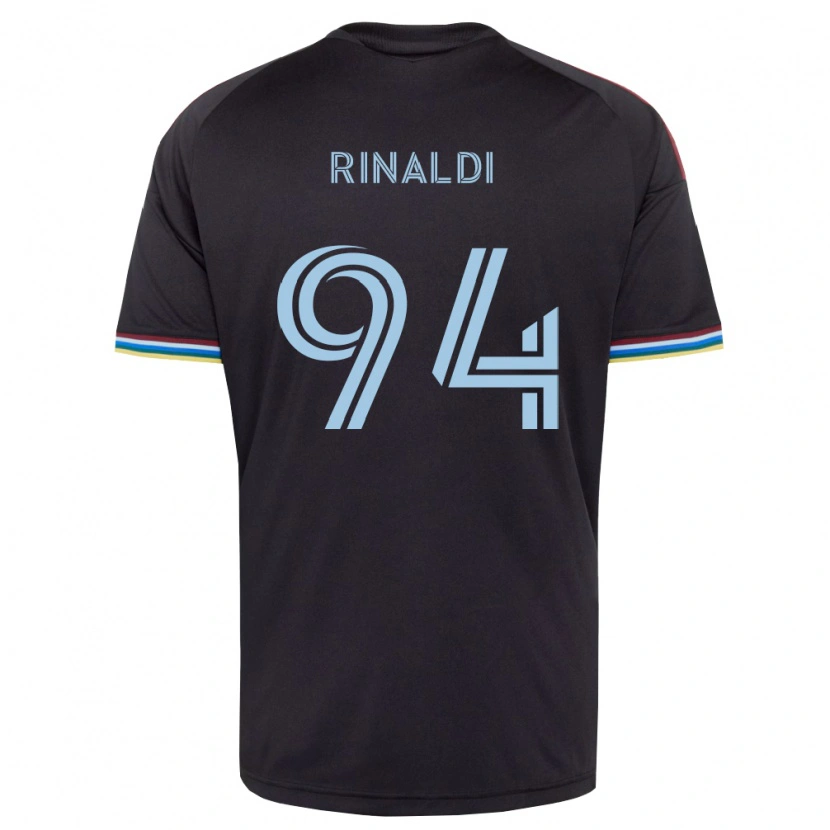 Danxen Mulher Camisola Vincent Rinaldi #94 Preto Azul Celeste Principal 2026/27 Camisa Brasil