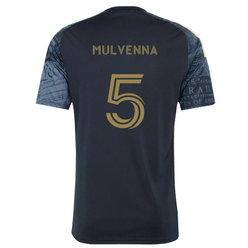 Danxen Mulher Camisola Landon Mulvenna #5 Azul Marinho Marrom Principal 2026/27 Camisa Brasil