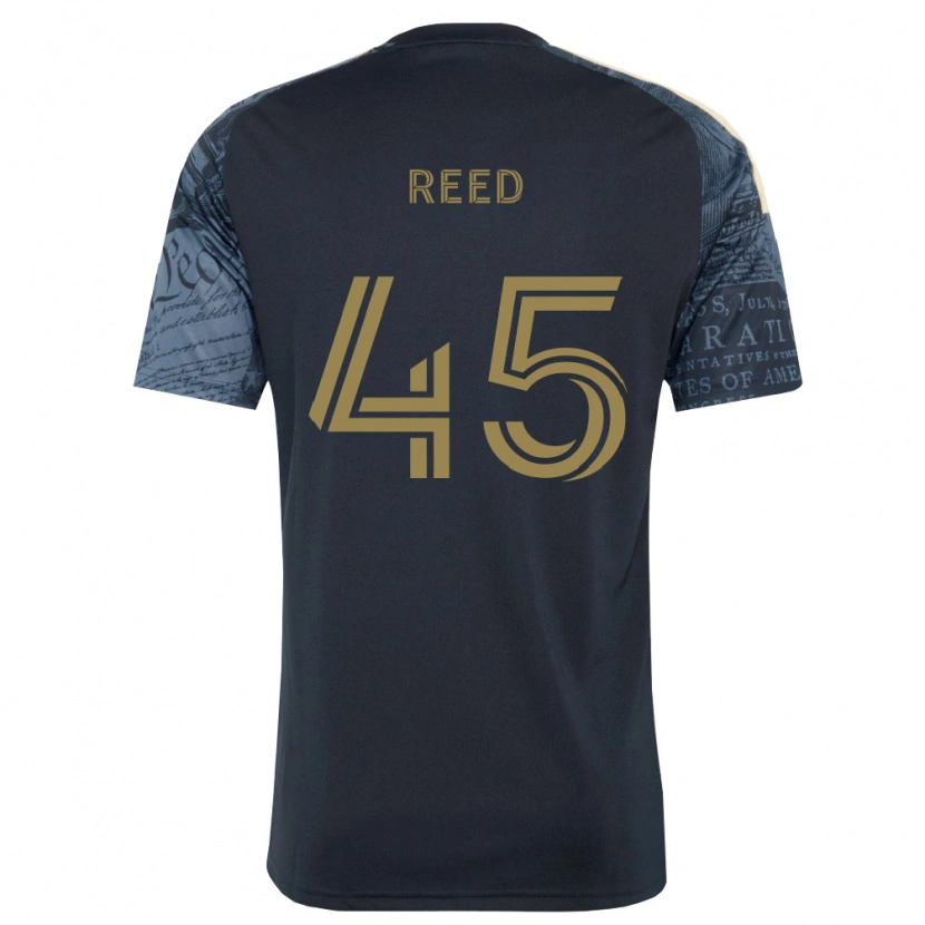 Danxen Mulher Camisola Theo Reed #45 Azul Marinho Marrom Principal 2026/27 Camisa Brasil