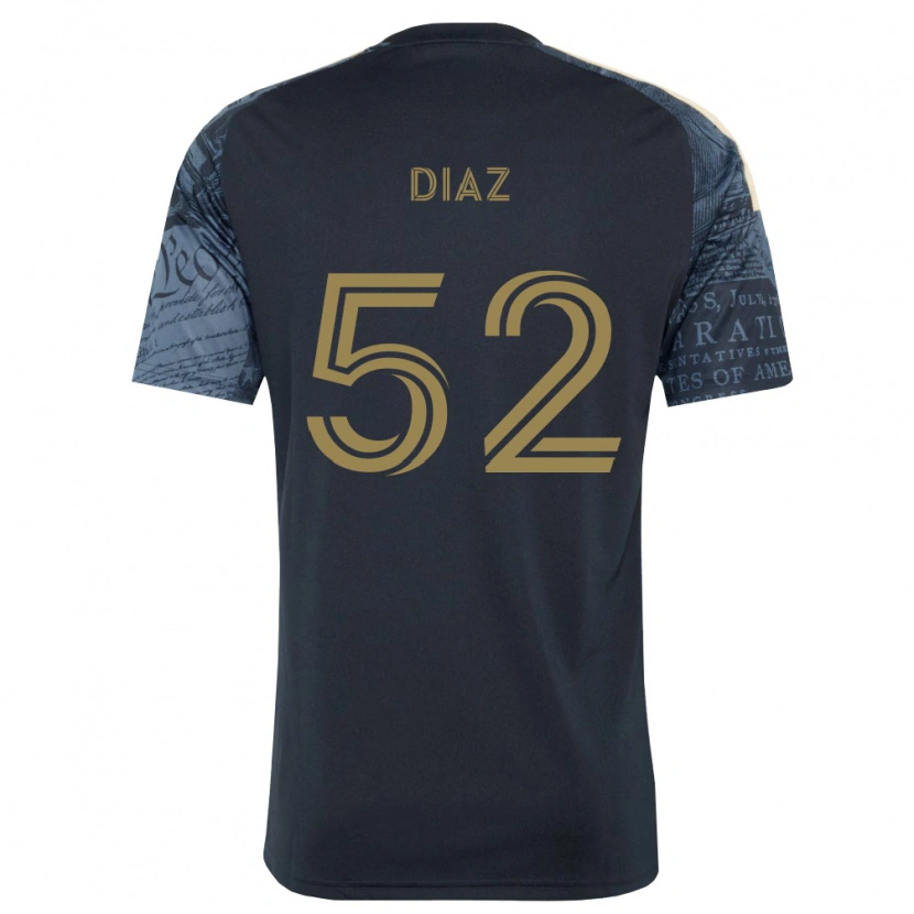 Danxen Mulher Camisola Samuel Diaz #52 Azul Marinho Marrom Principal 2026/27 Camisa Brasil