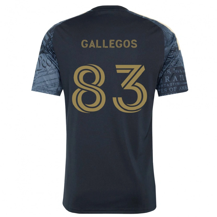 Danxen Mulher Camisola Mateo Gallegos #83 Azul Marinho Marrom Principal 2026/27 Camisa Brasil