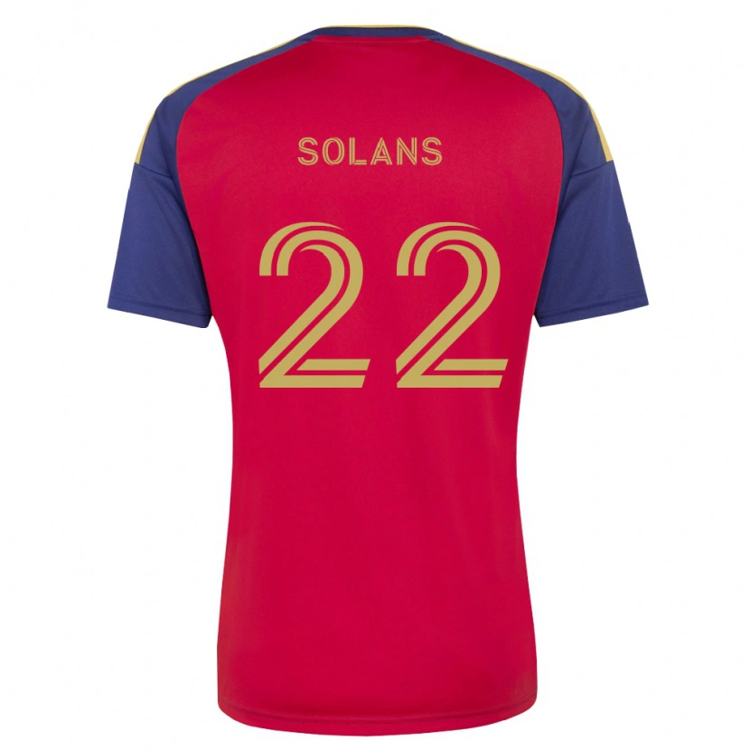 Danxen Mulher Camisola Sergi Solans #22 Azul Real Marrom Vermelho Principal 2026/27 Camisa Brasil