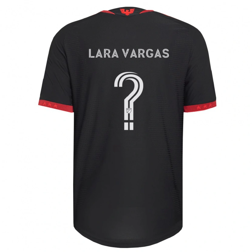 Danxen Mulher Camisola Romer Lara Vargas #0 Preto Branco Vermelho Principal 2026/27 Camisa Brasil