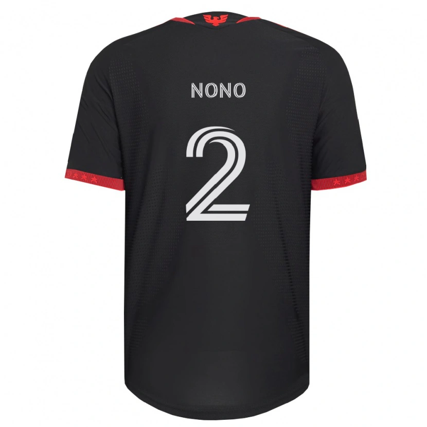 Danxen Mulher Camisola Kimito Nono #2 Preto Branco Vermelho Principal 2026/27 Camisa Brasil